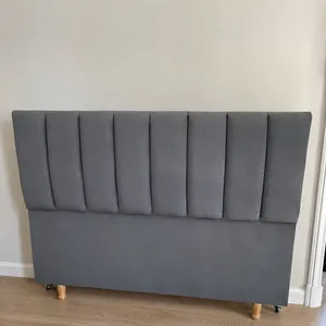 Combo Sommier + Colchón + Respaldo + 2 almohadas 2230 SYRMA 140x190 Espuma Alta Densidad
