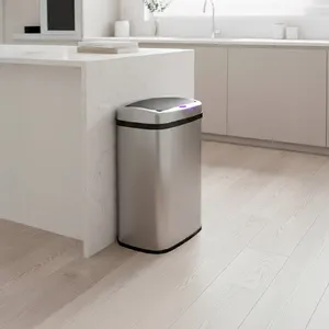 Cesto de Basura Frávega Home con Sensor 50 Litros