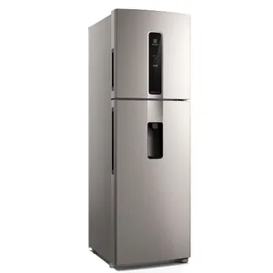 Heladera Electrolux Inverter Top Freezer No Frost AutoSense IW46S 424Lts Plata