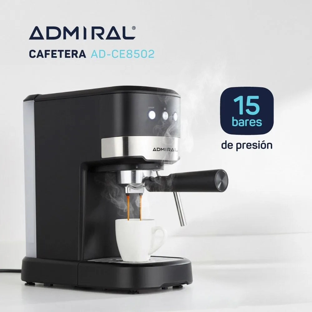 Cafetera Espresso Admiral AD-CE8502 con Vaporizador