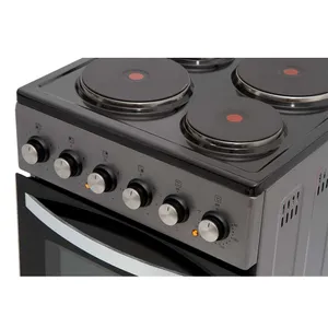 Cocina Kanji Black Eléctrica 50C Gris