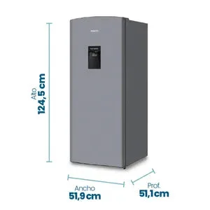 Heladera Cíclica Philco One Door Plata 161Lts